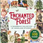 Carnet d'autocollants Forêt enchantée
