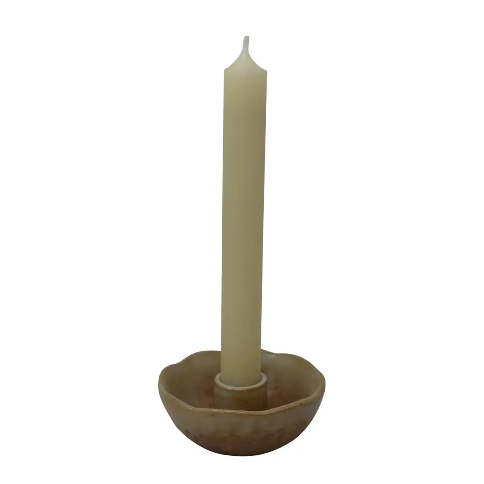 Bougeoir Bol - Brun