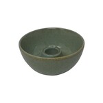 Round Candle Holder - Green