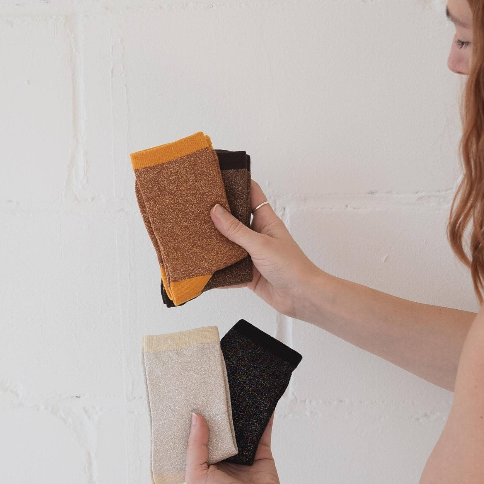 Glitter Socks (6-9,5)