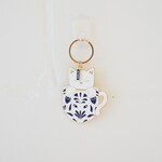 Keychain - Cat in a teacup