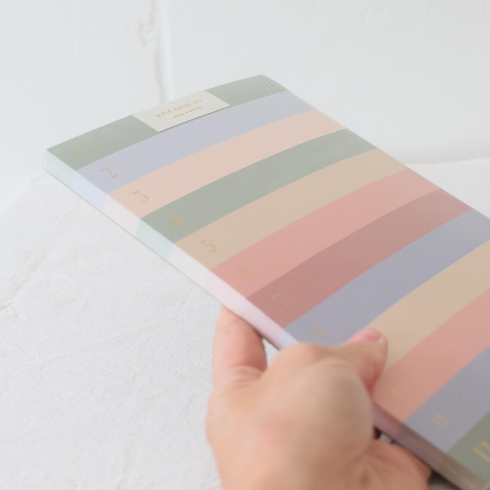 Bloc-notes numéroté Couleur
