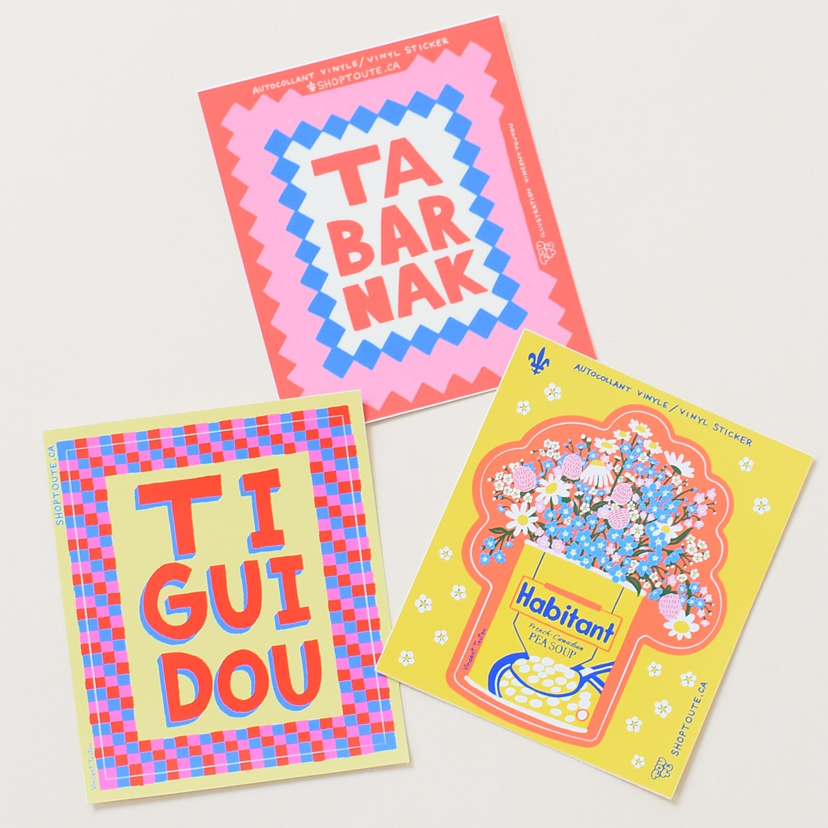 Sticker - Bouquet Pea Soup