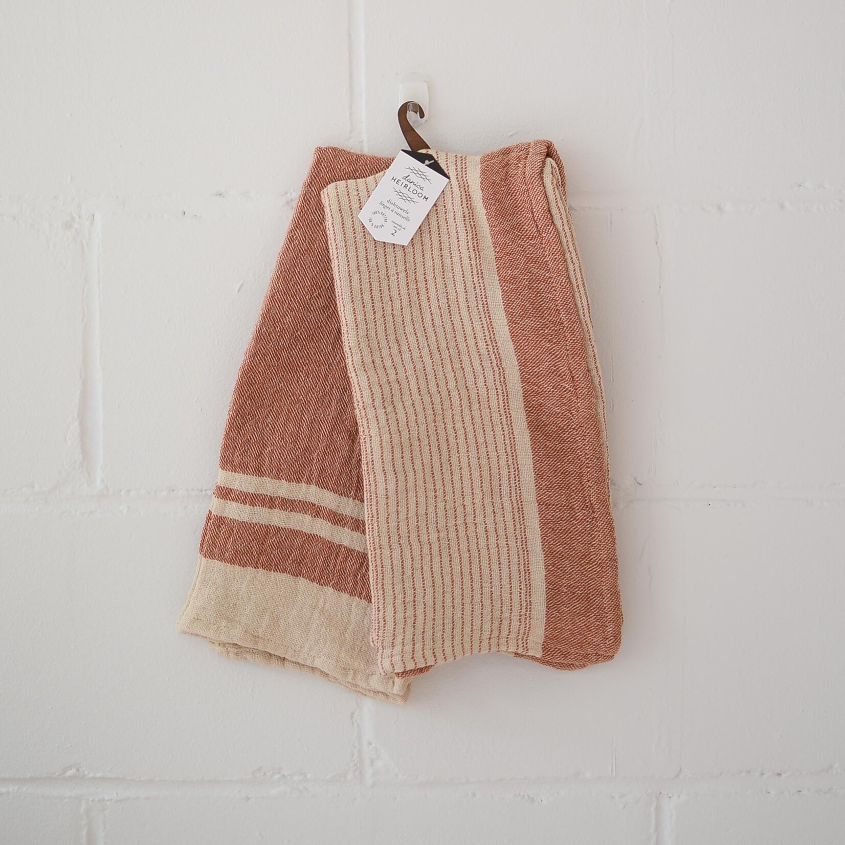 Duo de linges à vaisselle tissés - Linea