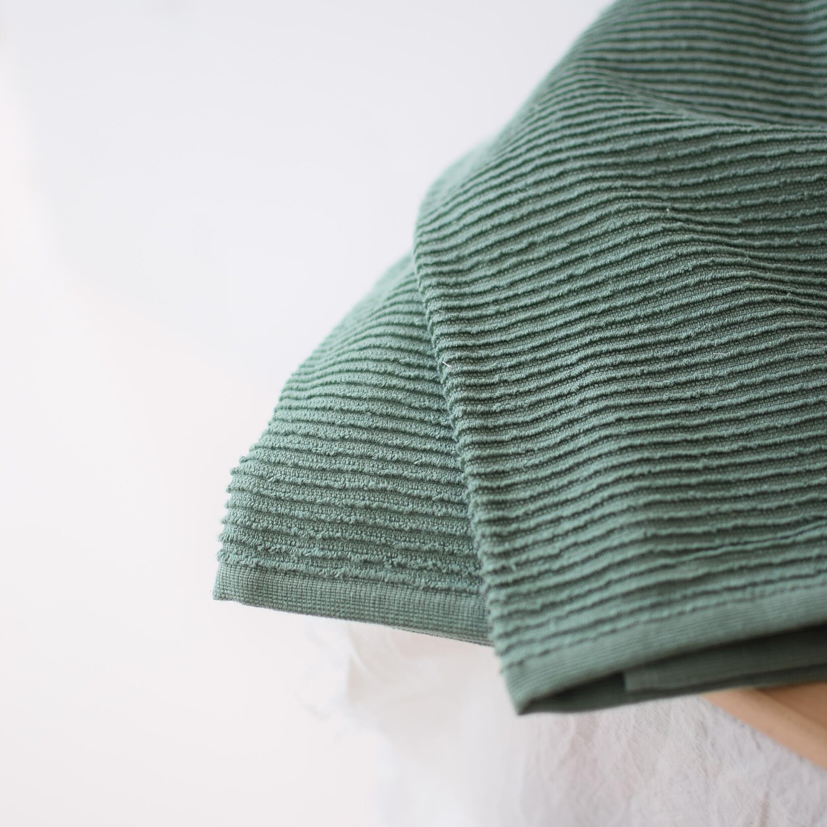 Linge à vaisselle en coton - Éponge vert
