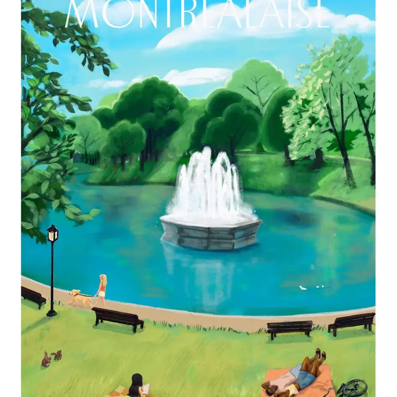 MTLA STUDIO Affiche MTLA - Parc Lafontaine