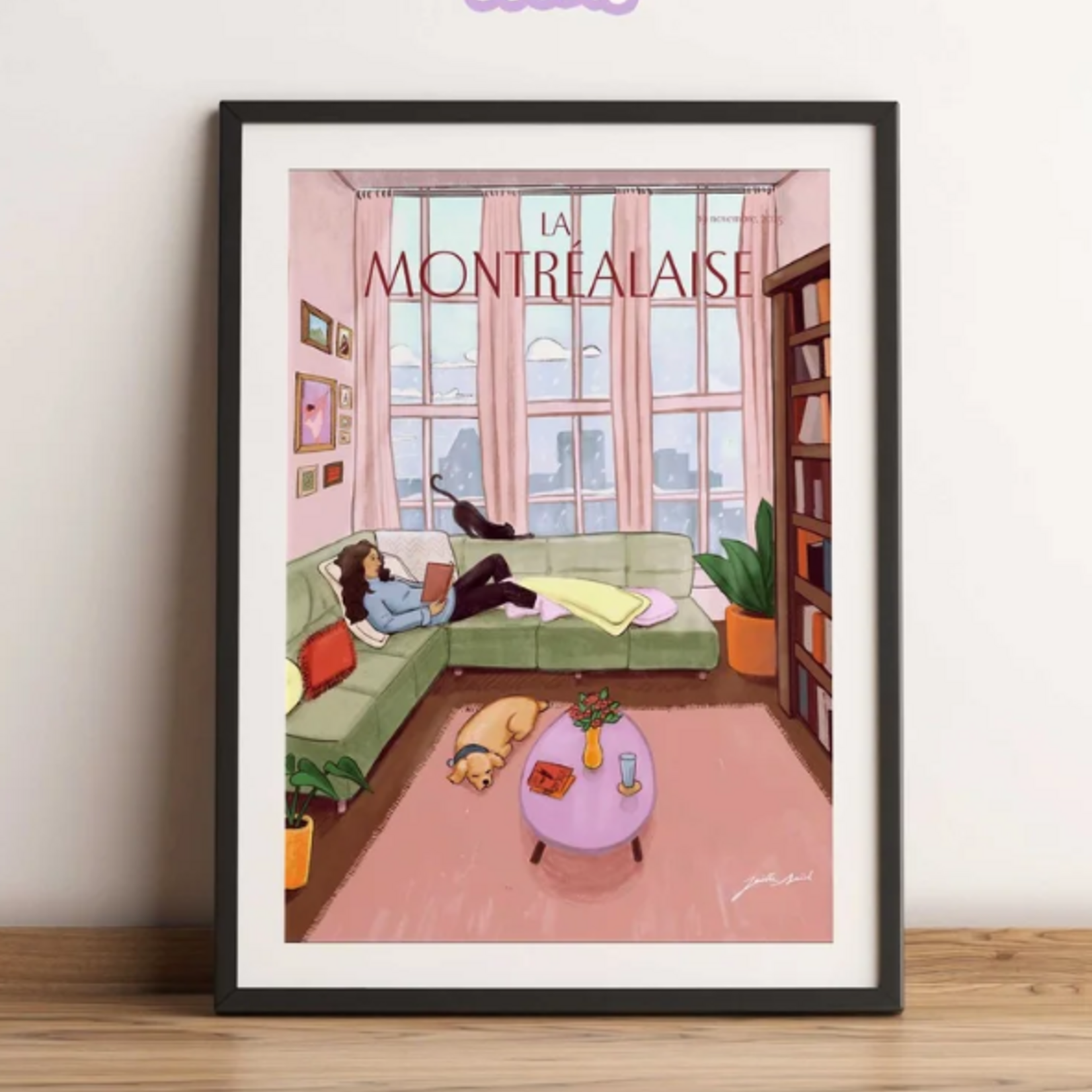 MTLA STUDIO Print MTLA - Cozy day in