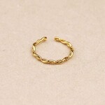 Bague Twistia- Acier inoxydable - Ajustable