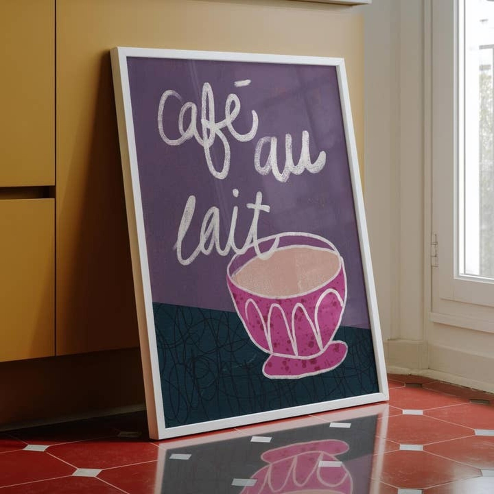 Affiche Toffie 16x20 Café au lait