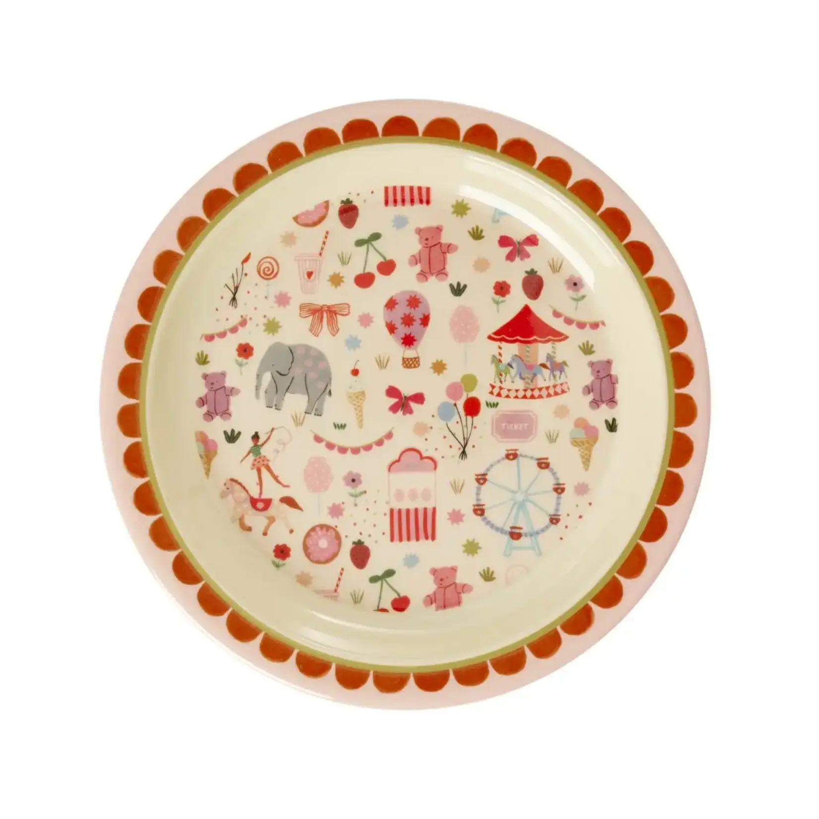 Melamine plate