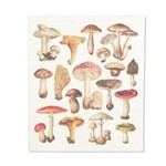 Lingette suédoise  Champignons aquarelle