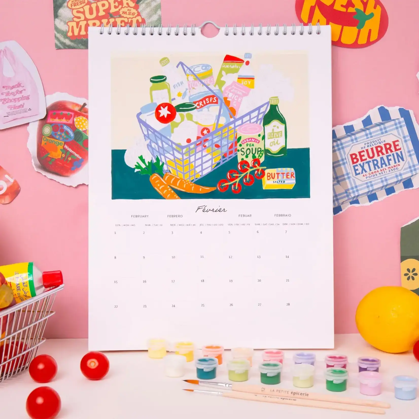 Coffret peinture au numéro - Calendrier 2027