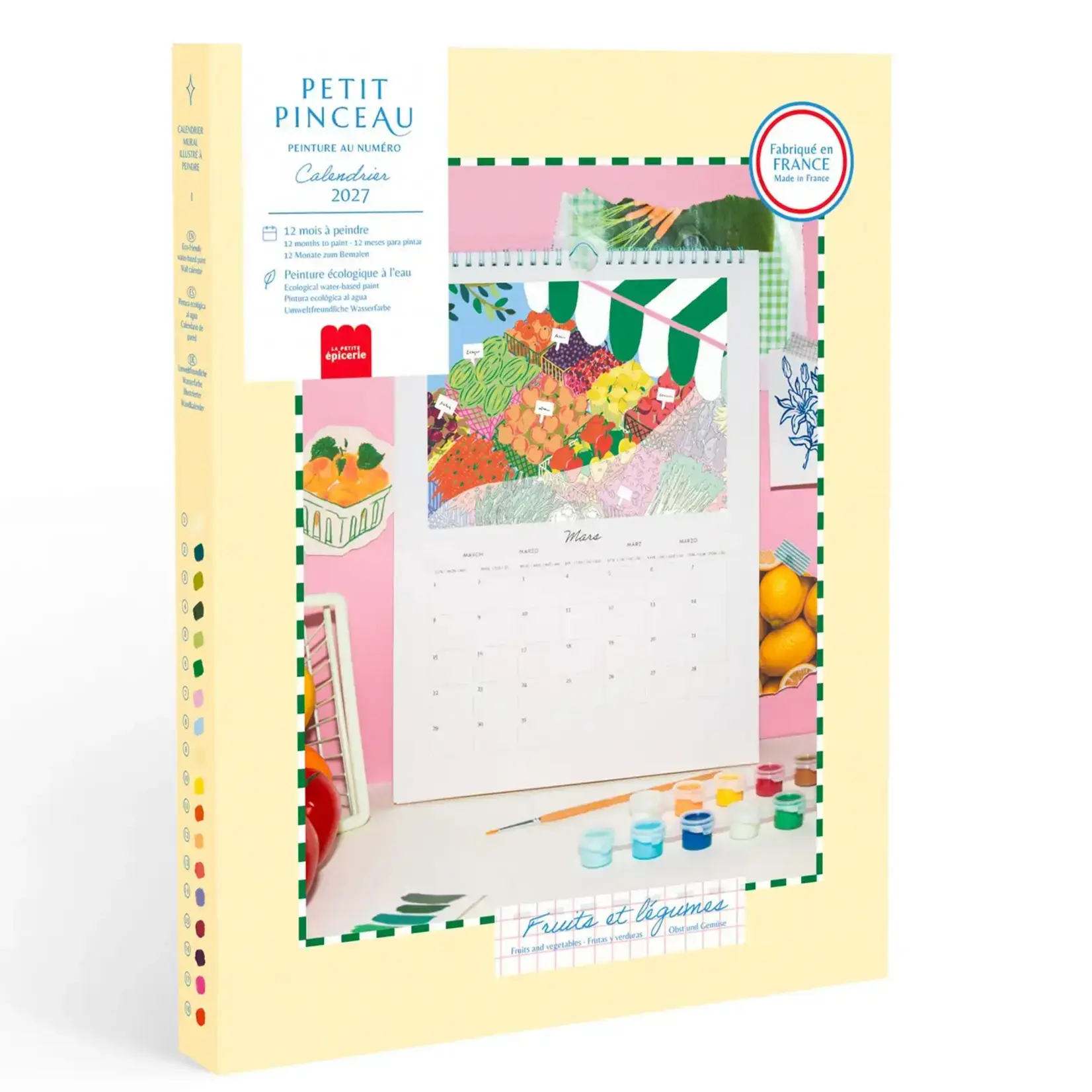 Coffret peinture au numéro - Calendrier 2027