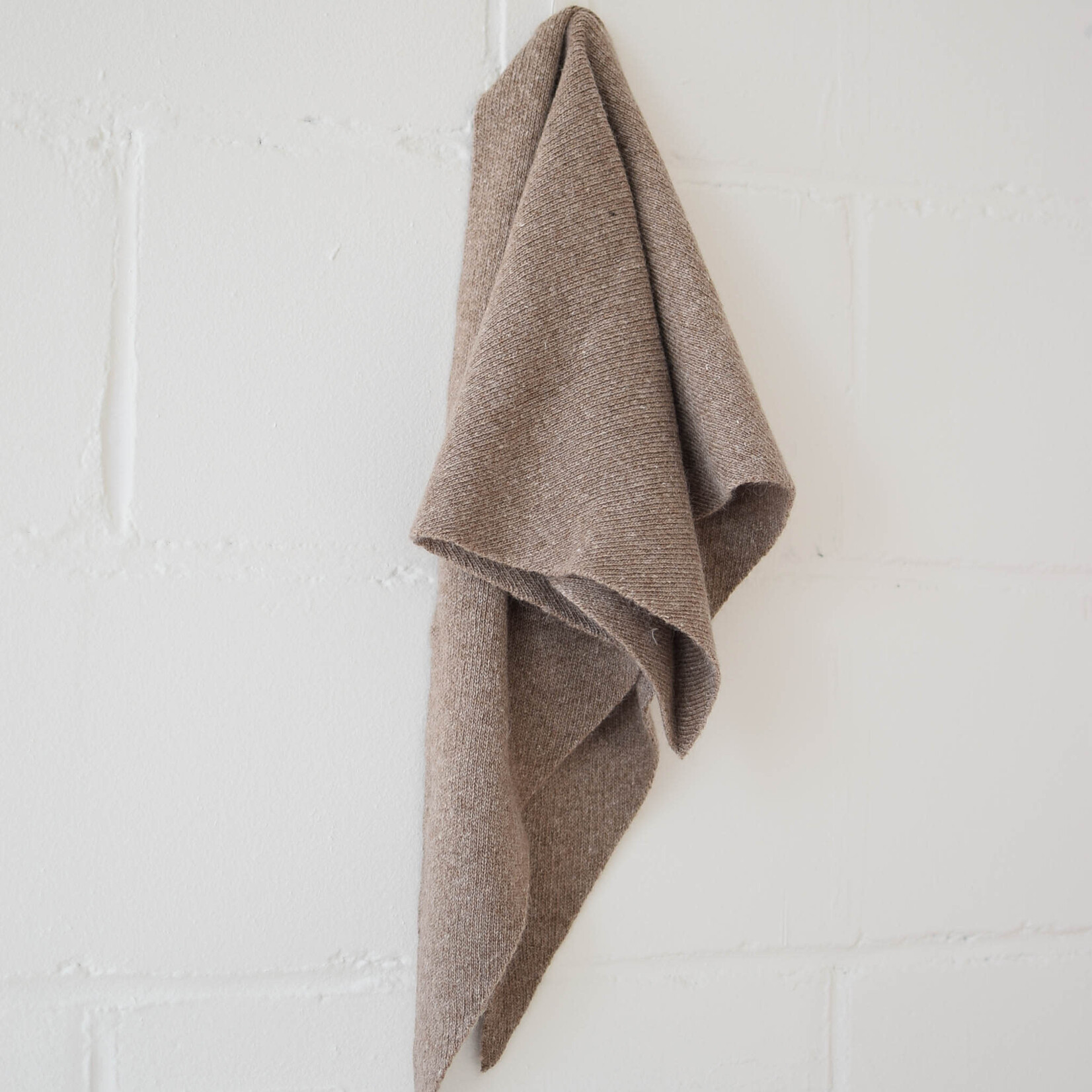 Echarpe Laine Marron