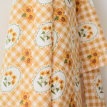Dish towels (set of 2) Sunflower gingham