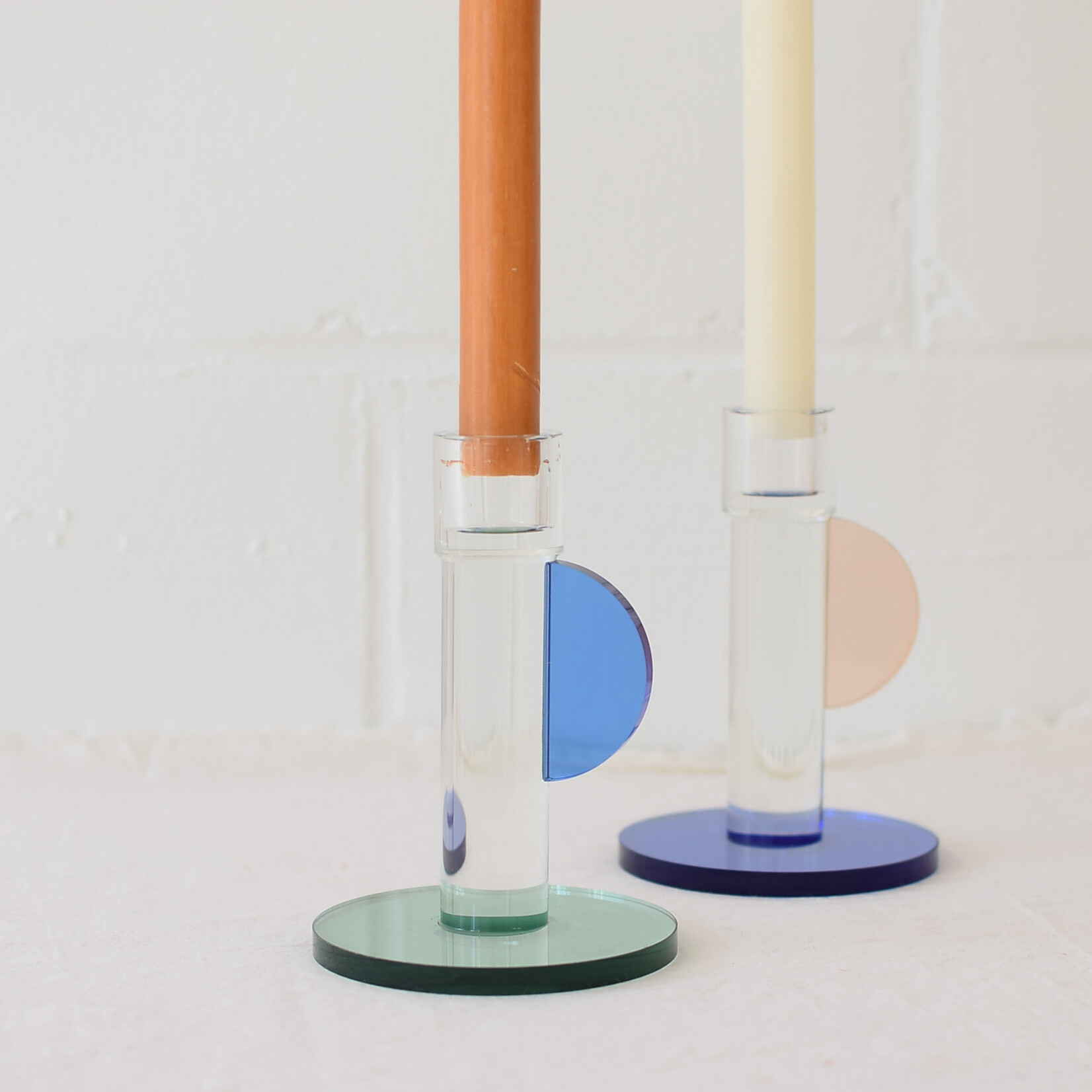 Glass candle holder - Oslo