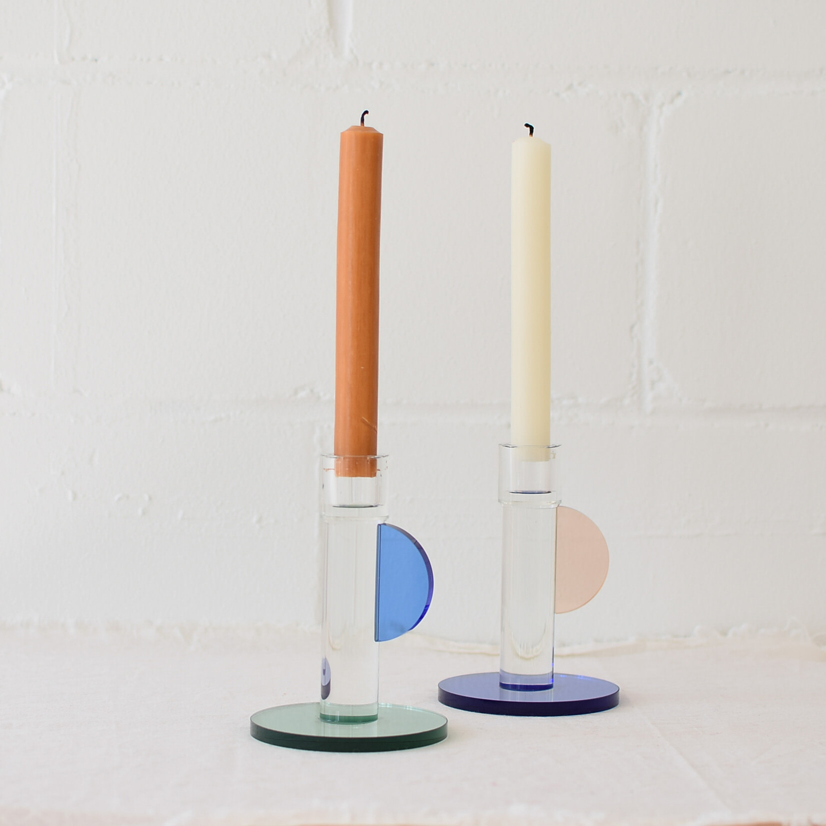 Glass candle holder - Oslo