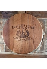 Leiper’s Fork Distillery LFD Engraved Barrel Head