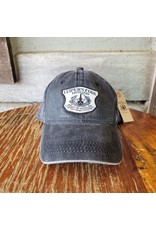 Outdoor Cap Solid Black Waxed Cap/Hat