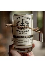 Recycled Whiskey Bottle Candle