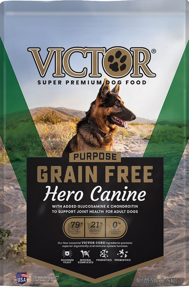 hero canine dog food
