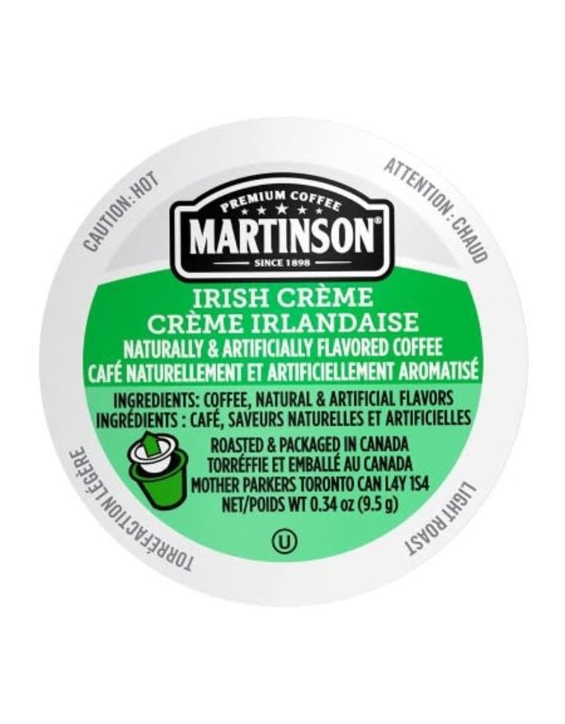 Martinson Coffee Martinson Irish Creme single