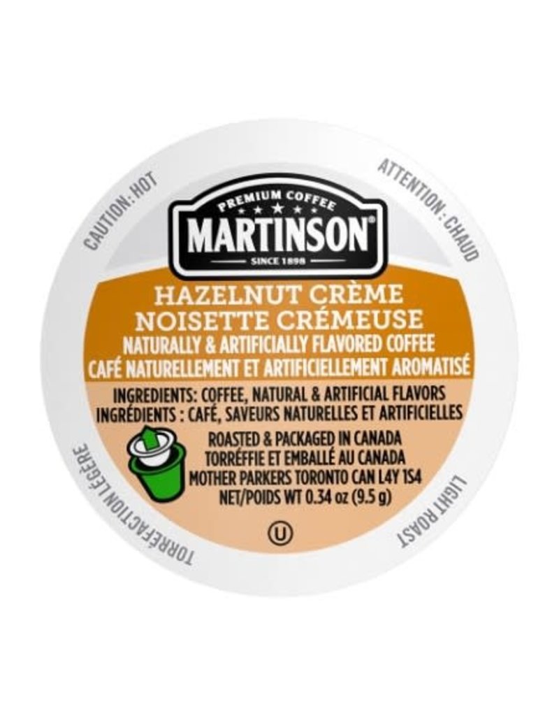 Martinson Coffee Martinson Hazelnut Creme single