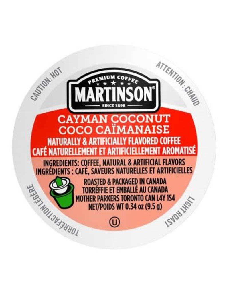 Martinson Coffee Martinson Toasted Coconut single