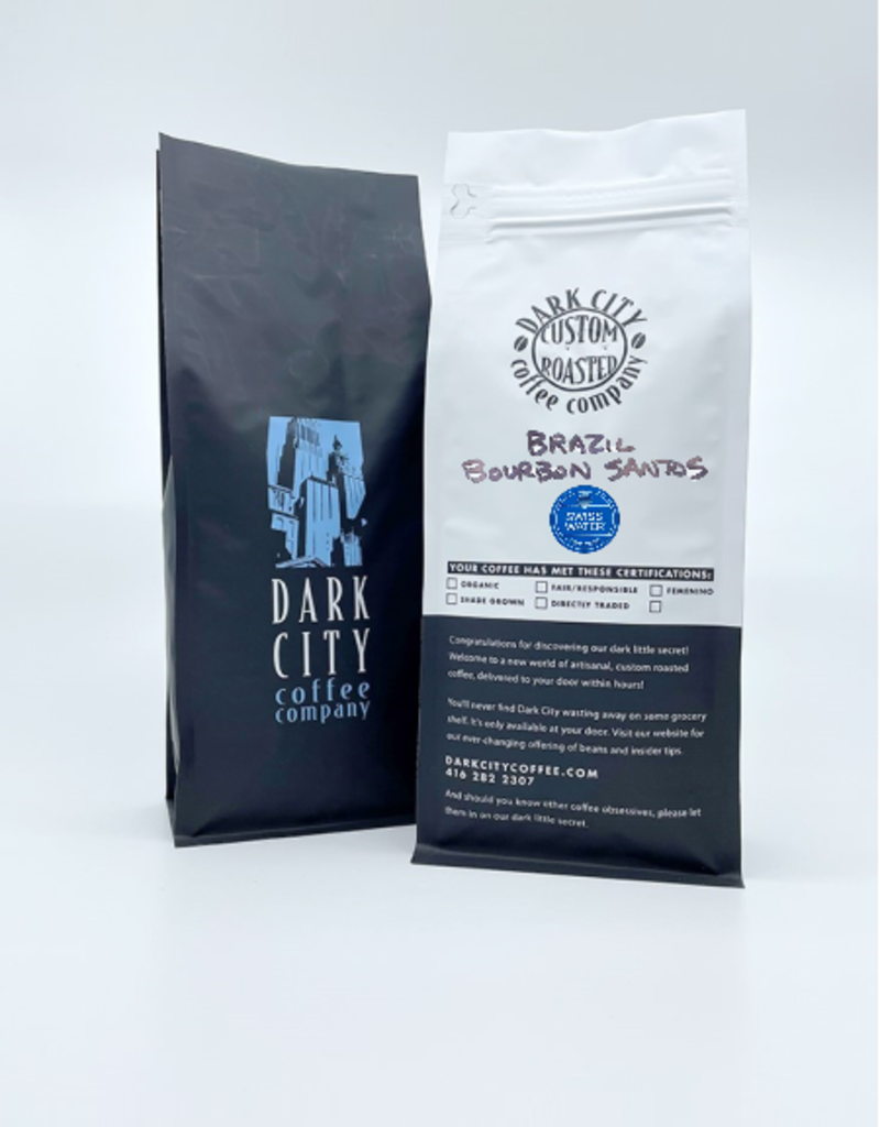 Dark City Dark City Brazil Bourbon Santos Decaf 454g