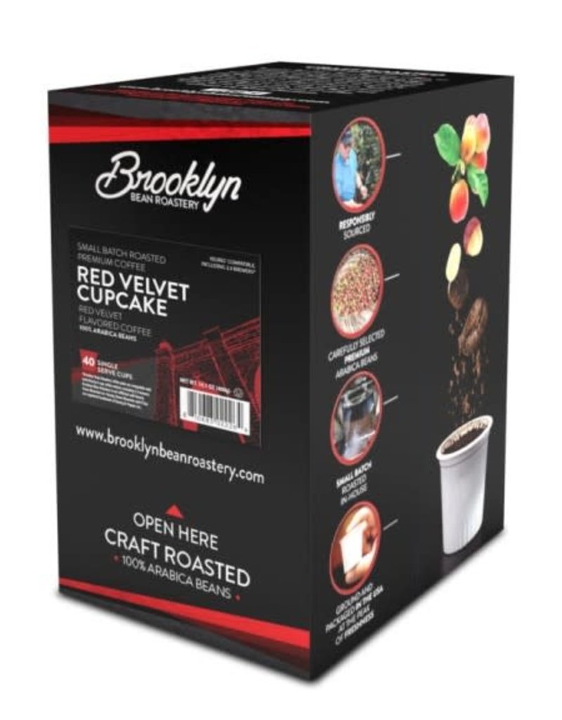 Brooklyn Bean Brooklyn Bean Red Velevet 40 Pack