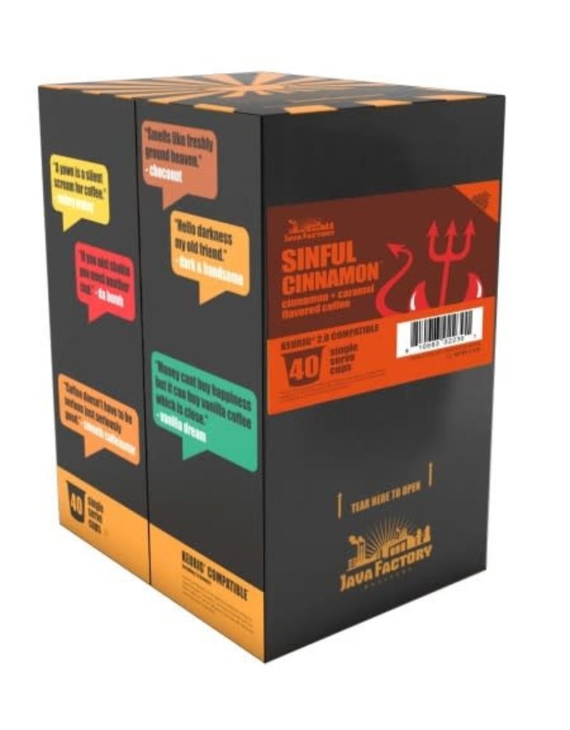 Java Factory Java Factory Sinful Cinnamon 40 Pack