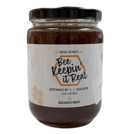 Backed by Bees Honey Raw Honey Cinnamon 500g