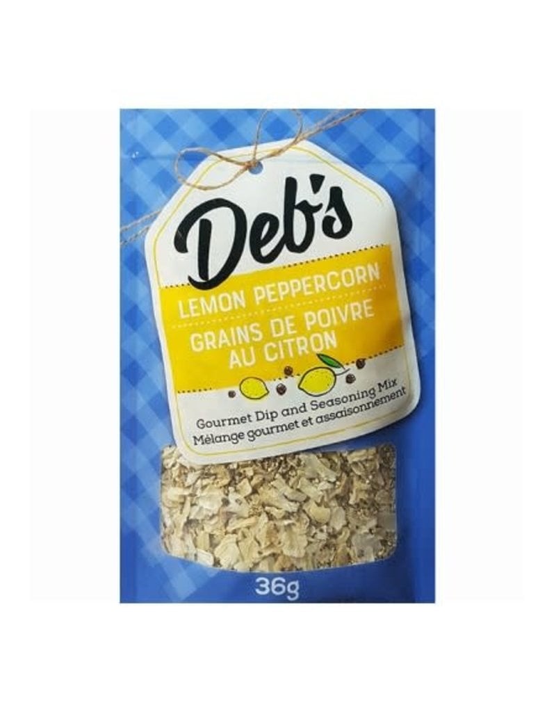 Deb's Dip & Seasoning Mix Deb's Dip & Seasoning Mix - Lemon Peppercorn