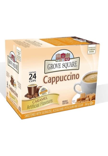 Grove square shop caramel cappuccino