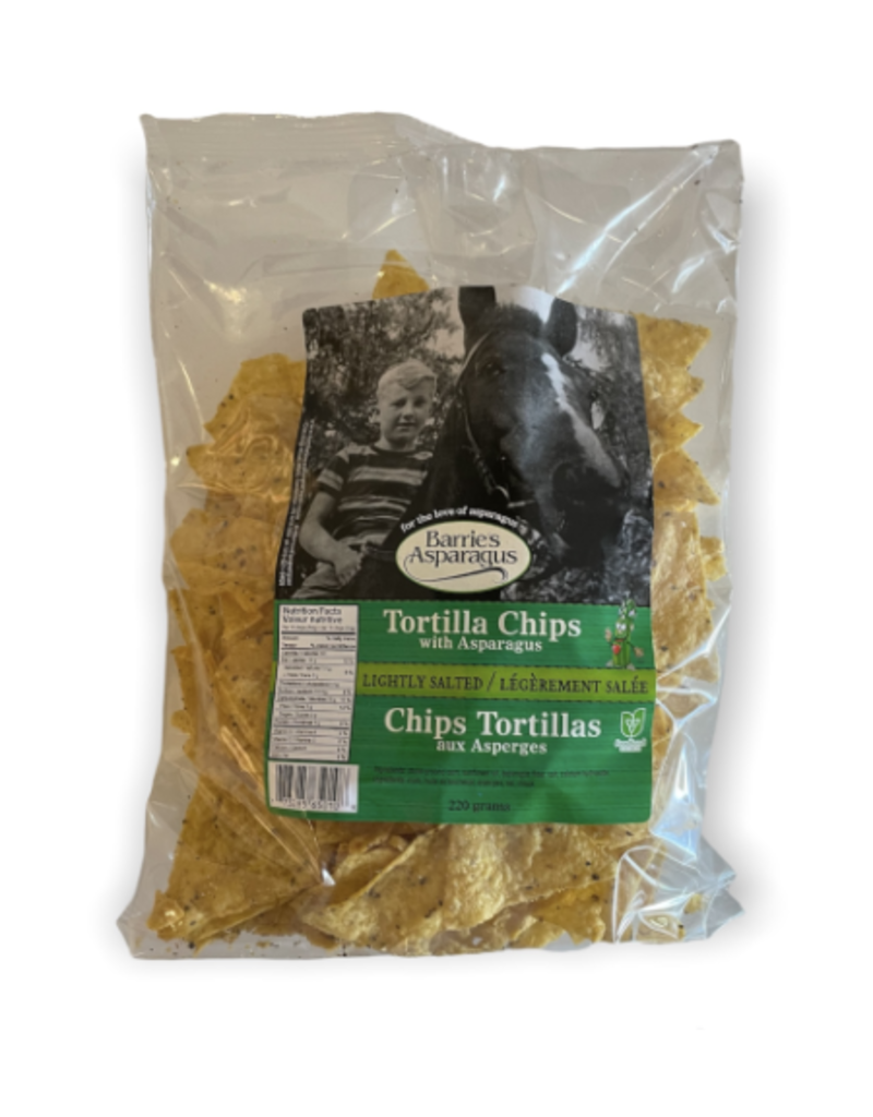 Barrie's Asparagus - Tortilla Chips Lightly Salted