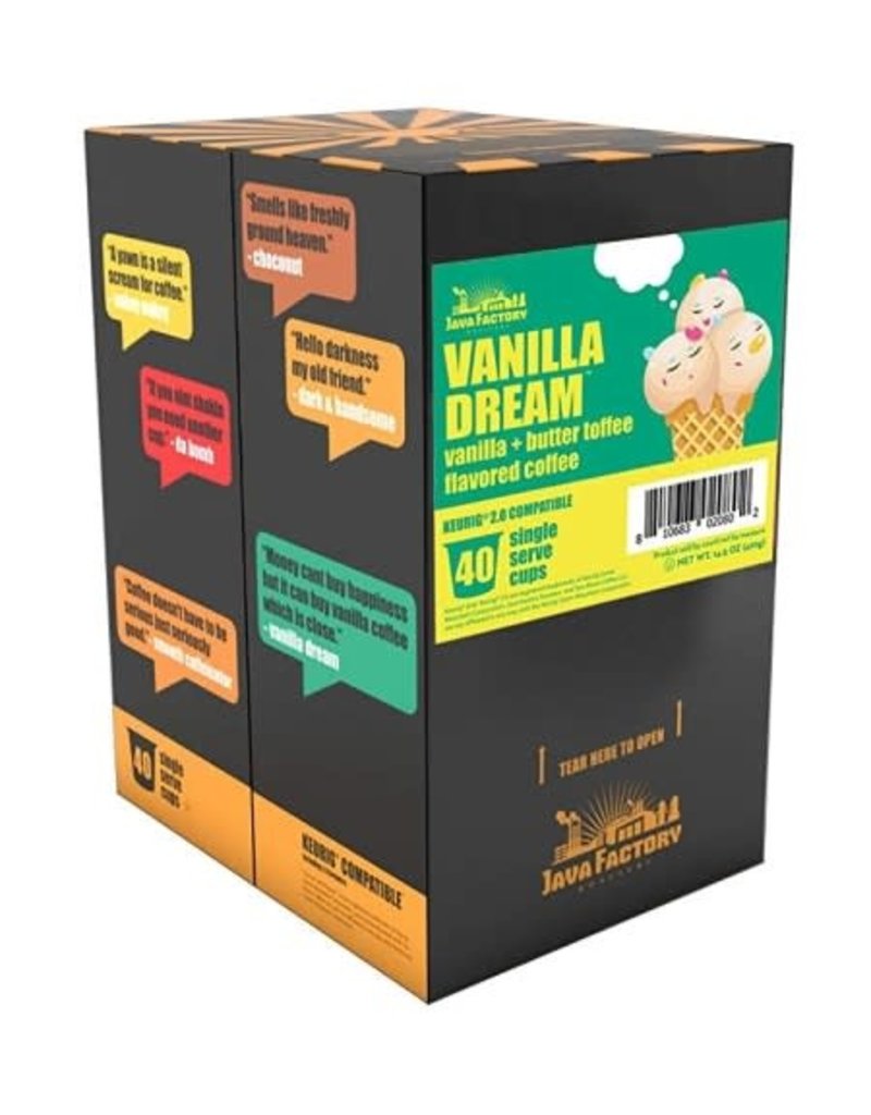 Java Factory Java Factory Vanilla Dream 40 Pack