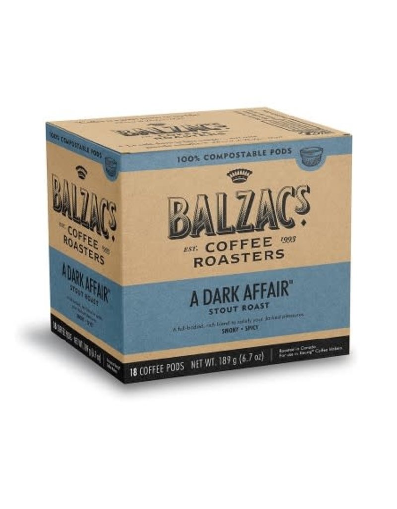 Balzac's Balzac's Dark Affair 18 Pack compostable pods