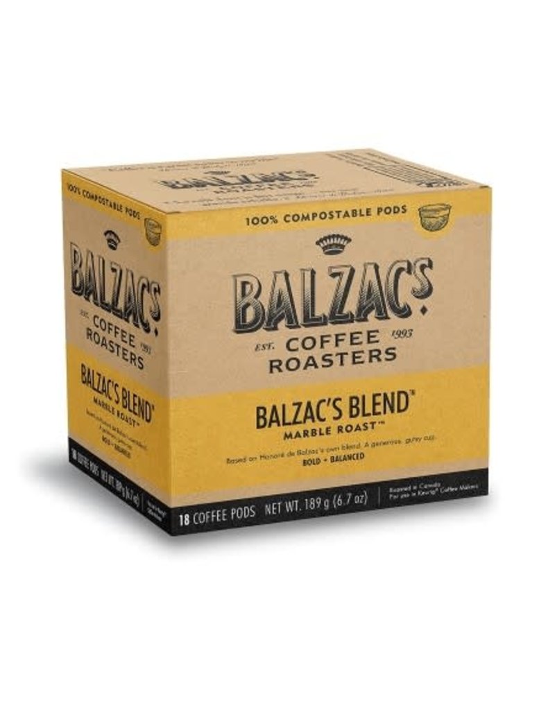 Balzac's Balzac's Balzac's Blend 18 Pack compostable pods