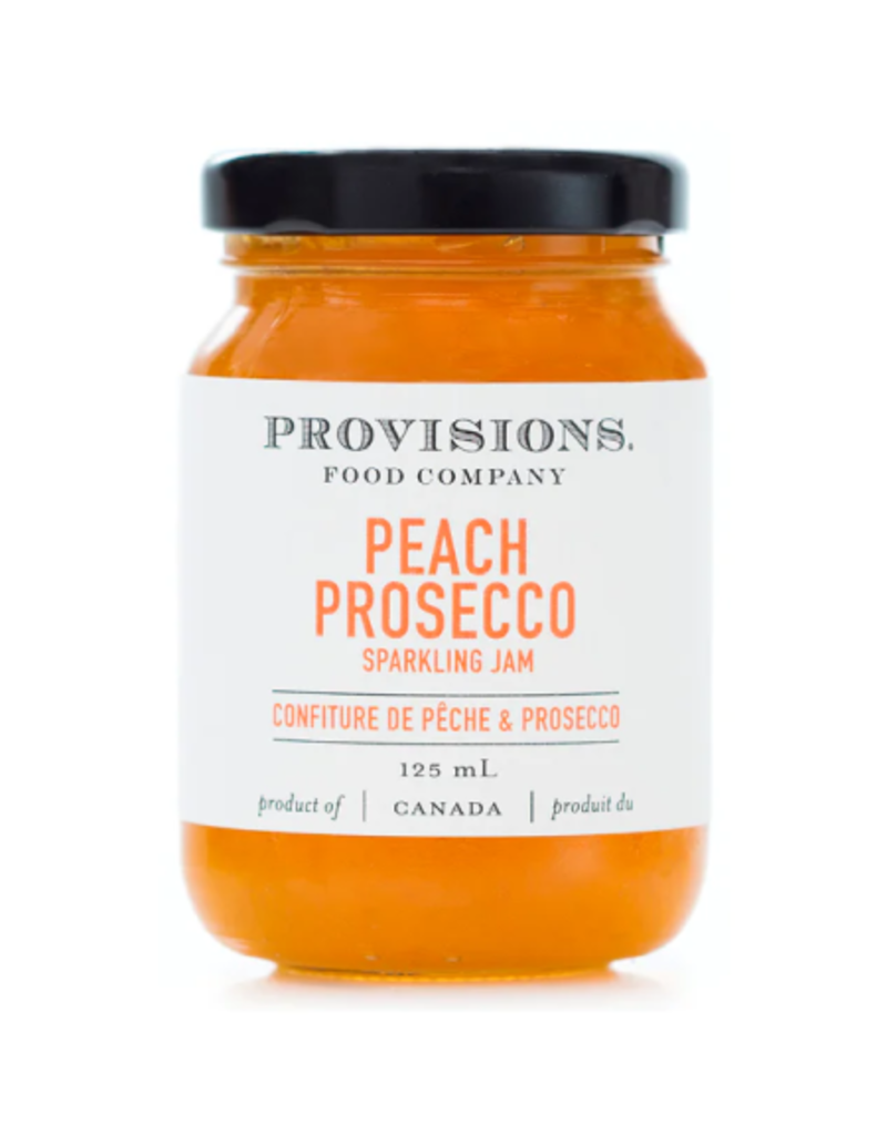 Provisions Food Co. Peach Prosecco Sparkling Jam