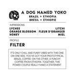 Back Road Motor Coffee Co Back Road Coffee Roasters A Dog Named Yoko 300g