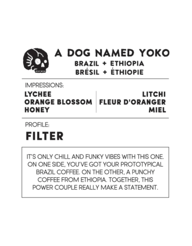 Back Road Motor Coffee Co Back Road Coffee Roasters - A Dog Named Yoko 300g