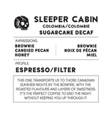 Back Road Motor Coffee Co Back Road Coffee Roasters - Sleeper Cabin Decaf 300g
