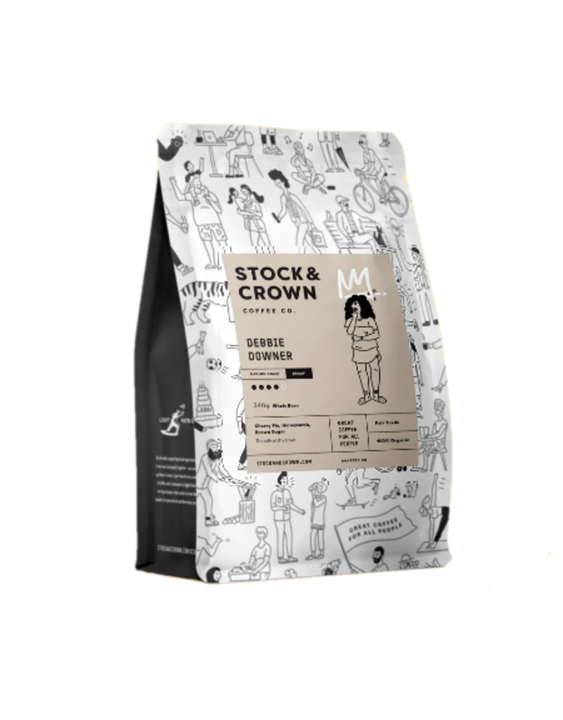 Stock and Crown Stock and Crown Debbie Downer Decaf 340g