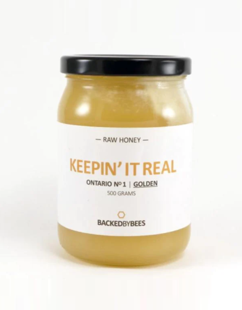 Backed by Bees Honey Raw Honey 500g