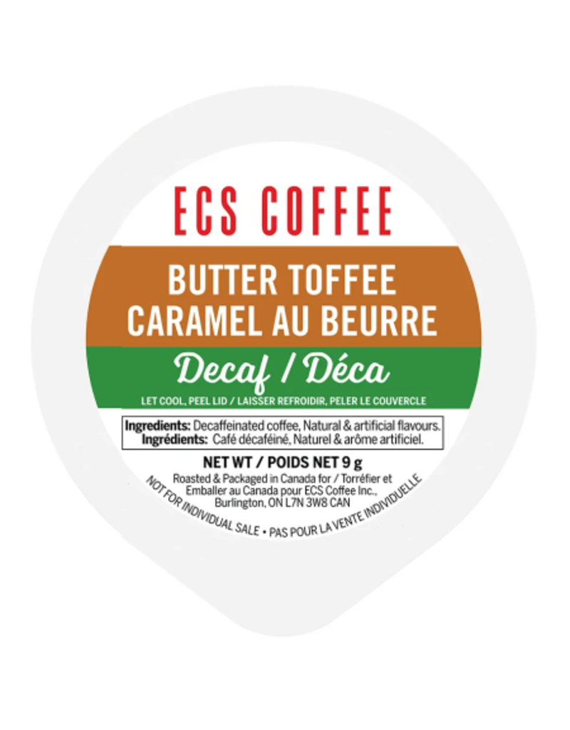 ECS ECS Butter Toffee Decaf single