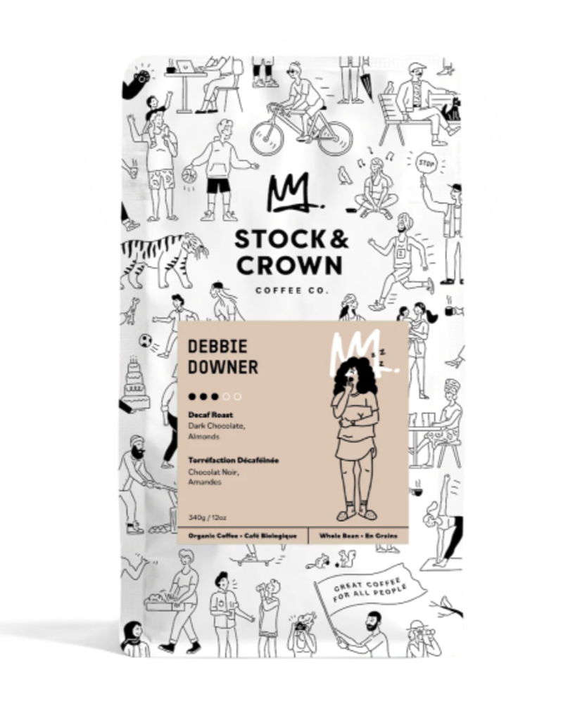 Stock and Crown Stock and Crown Debbie Downer Decaf 340g