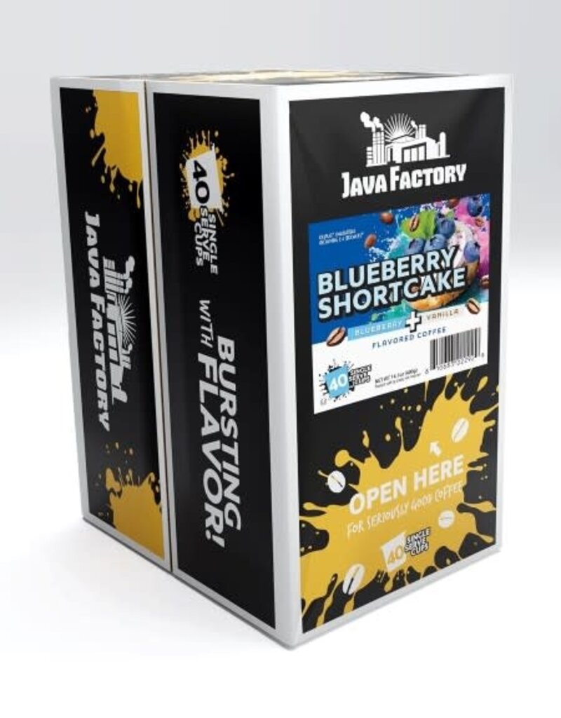 Java Factory Java Factory Blueberry Shortcake 40 Pack