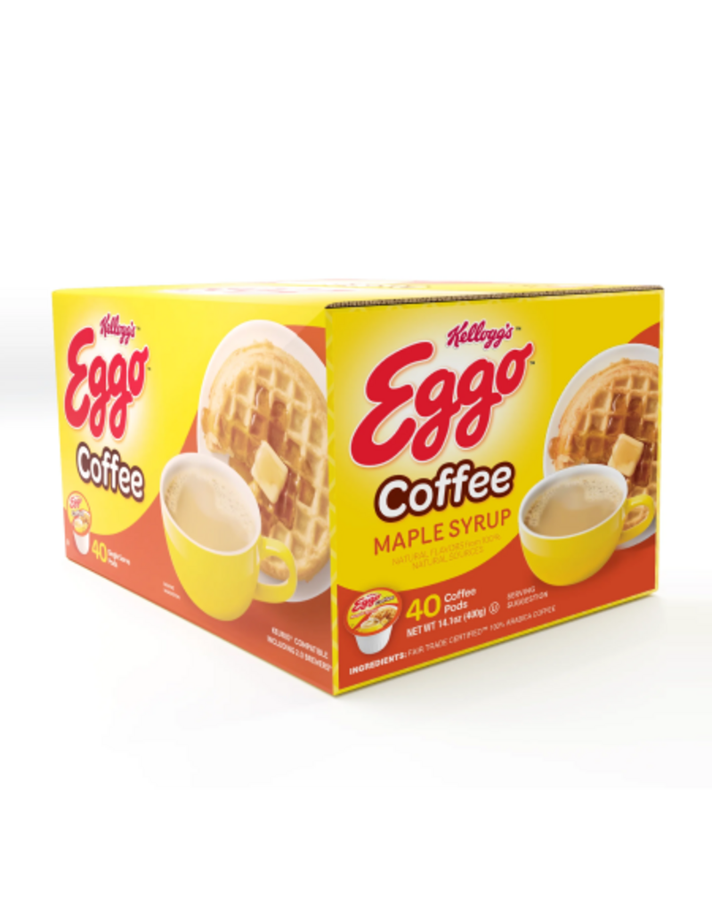 Brooklyn Bean Eggo Waffle Maple Syrup 40 Pack
