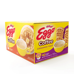 Brooklyn Bean Eggo Waffle Cinnamon Toast 40 Pack