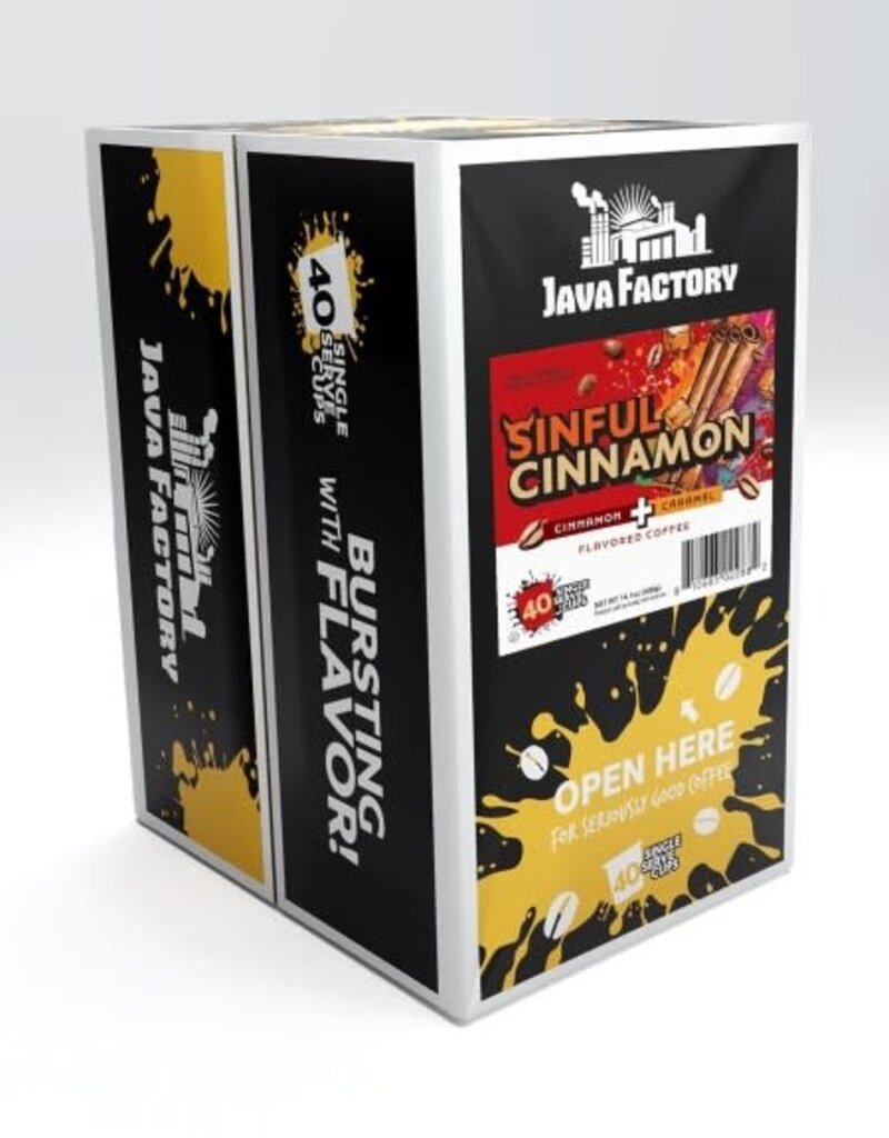 Java Factory Java Factory Sinful Cinnamon 40 Pack